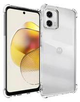 Capa Em Gel Air Cushion Para Moto G73 5G - Transparente