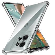 Capa Em Gel Air Cushion Para Moto G75 - Transparente Capa Em Gel Air Cushion Para Moto G75 - Transparente