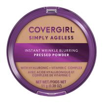 Capa em pó prensada Girl Simply Ageless Buff Beige 11 ml