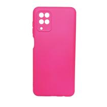 Capa em silicone compatível com samsung galaxy a12 / m12 (tela: 6.5") (4g) cor:rosa