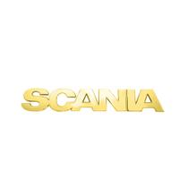 Capa Emblema - Dourado - Para Scania P NTG Capa Emblema - Dourado - Para Scania P NTG