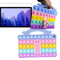 Capa emborrachada infantil + Película para Tablet Samsung Galaxy 10.1 T510 T515 - Commercedai