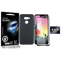 Capa Emborrachada LG K50S X540BMW 6.5 + Pelicula 3d + Camera - Cell In Power25