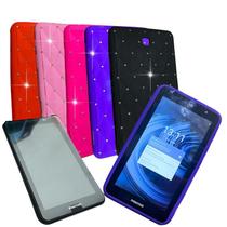 Capa emborrachada + Película p/ Tablet T780G Positivo Twist Tab - 7 polegadas