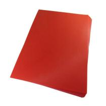 Capa Encadernação A3 Vermelha PP Line 0,30mm 100 Unidades