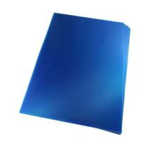 Capa Encadernação Ofício Azul PP Line 0,30mm 100 Unidades