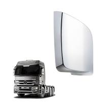 Capa Espelho Superior p MB Actros Cromado - Lado Direito Capa Espelho Superior p MB Actros Cromado - Lado Direito