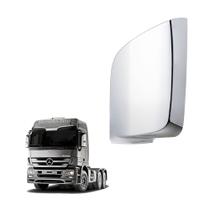 Capa Espelho Superior para Mercedes-Benz Actros Cromado LE - Fabbof