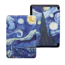 Capa estampada interior de camurça para Kindle 11ª Geração