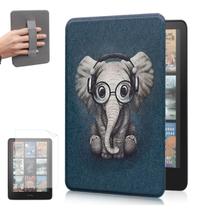 Capa Estampada Para Kindle Colorsoft 7 Polegadas + Película
