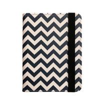 Capa Estampada Para Kindle Lev Kobo - Chevron Azul