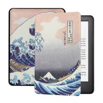 Capa estampada rígida compatível com Kindle Modelo C2v2l3 6”