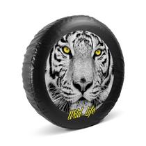 Capa Estepe Aircross Pneu 205/60 16 Tigre Branco Wild Life Capa Estepe Aircross Pneu 205/60 16 Tigre Branco Wild Life
