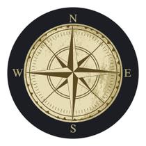 Capa Estepe Galloper Pneu 265/70 15 Rosa dos Ventos Compass