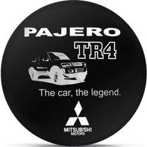 Capa Estepe Pajero Tr4 Aro 16 17 Com Cabo De Aço E Cadeado