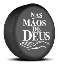 Capa Estepe' Para Pneu Ecosport Nas Mãos De Deus 2018 2019