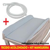 Capa Estofada + Kit Mangueira Para Banheira Splash 3043 Original Com 10 Pinos - Burigotto Baby Capa Estofada + Kit Mangueira Para Banheira Splash 3043 Original Com 10 Pinos - Burigotto Baby