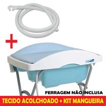 Capa Estofada + Kit Mangueira Para Banheira Tchibum Original 3050 - Burigotto Baby Capa Estofada + Kit Mangueira Para Banheira Tchibum Original 3050 - Burigotto Baby