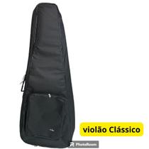 Capa Estofada para Violão Clássico Artshow Preta Capa Estofada para Violão Clássico Artshow Preta