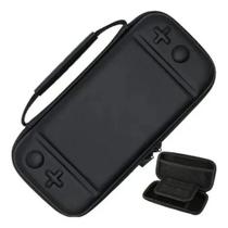 Capa Estojo Case Bolsa Nintendo Switch Lite Proteção Preta Capa Estojo Case Bolsa Nintendo Switch Lite Proteção Preta