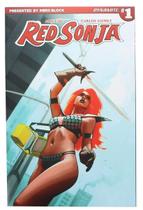 Capa exclusiva da revista em quadrinhos Red Sonja 0 Nerd Block
