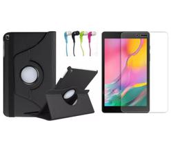 Capa Executiva Giratória Inclinável para Tablet Samsung T290 T295 8" + Película + Fone Capa Executiva Giratória Inclinável para Tablet Samsung T290 T295 8" + Película + Fone