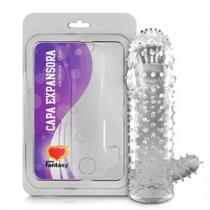 Capa Expansora Peniana De Silicone Com Estimulador Sexy de Clitóris