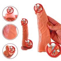 Capa Extensor Peniano Realista Silicone Penis Reutilizável