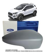 Capa externa espelho retrovisor externo lado direito passageiro ford ecosport 2020 2021 Capa externa espelho retrovisor externo lado direito passageiro ford ecosport 2020 2021