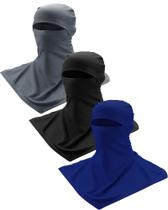 Capa facial Balaclava com proteção solar SATINIOR 3 peças Capa facial Balaclava com proteção solar SATINIOR 3 peças