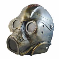 Capa facial completa de resina de máscara fantasma de radiação de Halloween Capa facial completa de resina de máscara fantasma de radiação de Halloween