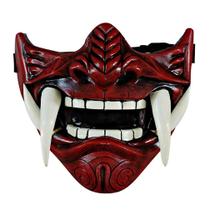 Capa facial Dan&Dre 3D Japanese Demon Resin Ghost Cosplay