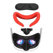 Capa facial de máscara de silicone VR e capa de lente para Meta Quest 3