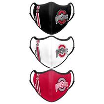 Capa facial FOCO NCAA Sport 3 Pack oficialmente licenciada Capa facial FOCO NCAA Sport 3 Pack oficialmente licenciada