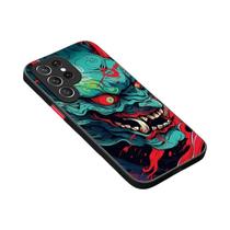 Capa Fantasma Máscara Samurai Hannya Para Samsung Galaxy S25 Ultra S24 S23 plus S22 S21 FE A04S A56