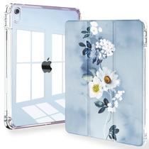 Capa Feams Slim para iPad Air de 11 polegadas M3 2025/M2 2024 azul floral Capa Feams Slim para iPad Air de 11 polegadas M3 2025/M2 2024 azul floral