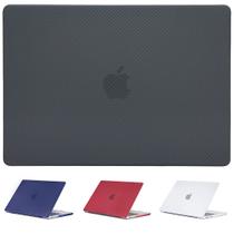 Capa Fibra de Carbono Compatível Com Macbook Air 13.6 pol A3113 CorPreta