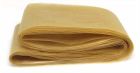 Capa Fibra de Colágeno Para Salame 45 Rolo Com 10 Metros Capa Fibra de Colágeno Para Salame 45 Rolo Com 10 Metros