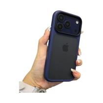 Capa Fina Antichoque Para iPhone 17 pro Max Com Botão De Controle De Câmera Em PC E TPU Fosco