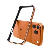 Capa Fina De Alumínio Metálico Para iPhone pro Max plus 17 16 15 14 13 12 11 Air E Com Estrutura Capa Fina De Alumínio Metálico Para iPhone pro Max plus 17 16 15 14 13 12 11 Air E Com Estrutura