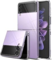 Capa Fina Transparente para Samsung Galaxy Z Flip 3, Adere à Mão - Claro