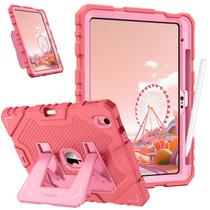 Capa FINTIE, adequada para crianças, para iPad 11, 11", 2025, rosa