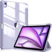 Capa Fintie Hybrid Slim para iPad Air de 11 polegadas M2 (2024) roxa