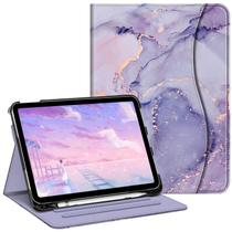 Capa Fintie para iPad de 10ª geração de 10,9" (2022) em mármore lilás