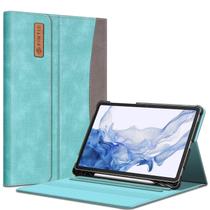 Capa Fintie para Samsung Galaxy Tab S8/Tab S7 11" com S Pen turquesa