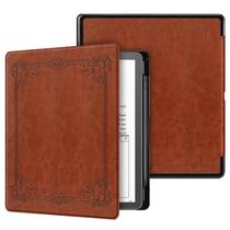 Capa FINTIE Slim para Kindle Scribe 10.2 com porta-canetas marrom