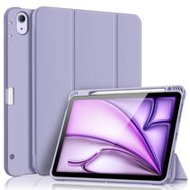 Capa Fintie SlimShell para iPad Air de 11 polegadas M2 (2024) roxa