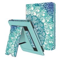 Capa Fintie Stand para Kindle Paperwhite de 6" (serve para a 10ª geração de 2018 e todas as gerações da Paperwhite anteriores a 2018) capa premium de couro PU com compartimento para cartões e alça de mão, Emerald Illusions Capa Fintie Stand para Kindle Paperwhite de 6" (serve para a 10ª geração de 2018 e todas as gerações da Paperwhite anteriores a 2018) capa premium de couro PU com compartimento para cartões e alça de mão, Emerald Illusions