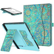 Capa FINTIE Stand para Kindle Scribe 10,2" com compartimento para cartões azul