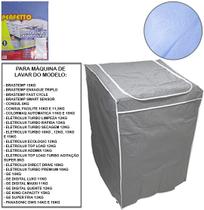 Capa flanelada para maquina de lavar grande 85x66x65cm